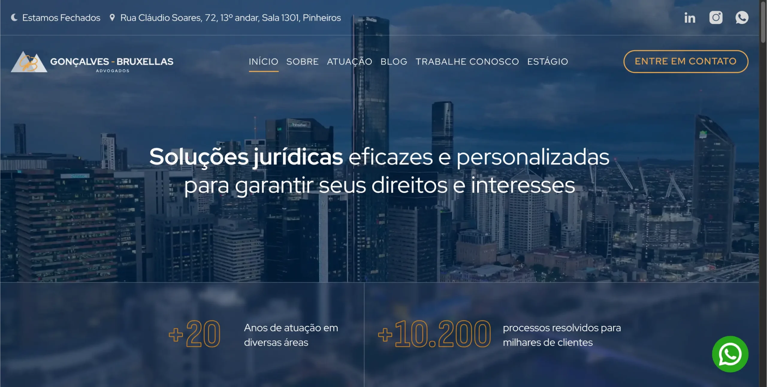 Site para advogado em São Paulo